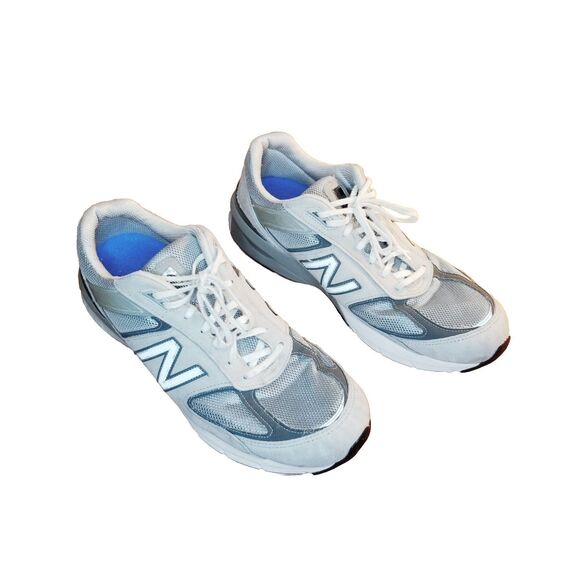 New Balance 990v5 Men\'s Size 15 Gray Castlerock Walking Shoes Sneakers M990GL5